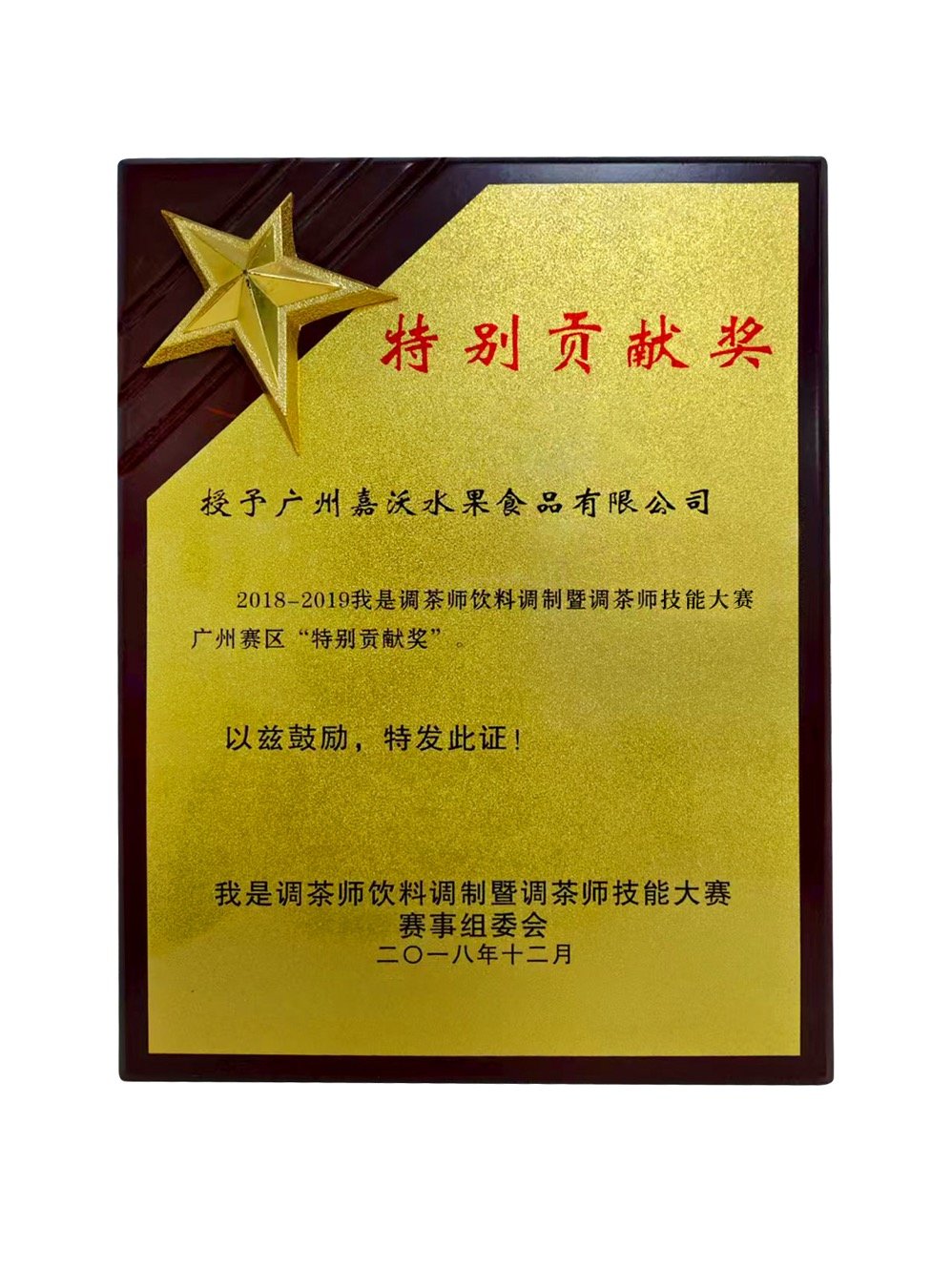 Special Contribution Award